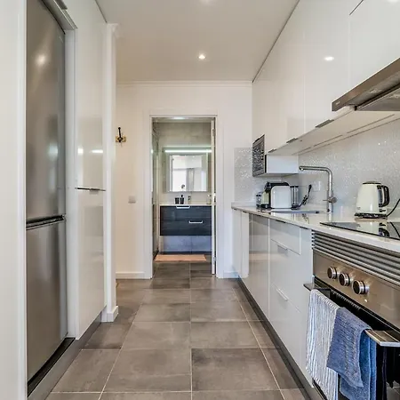 Lägenhet Modern With Ocean View & Terrace - Free Access To Pool And Tennis Courts By Lisbeyond *